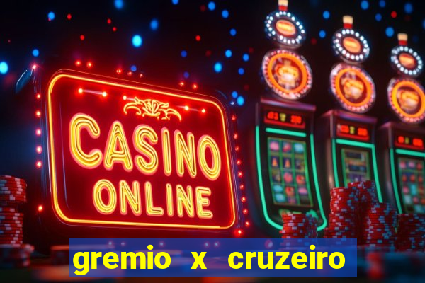 gremio x cruzeiro ao vivo hd