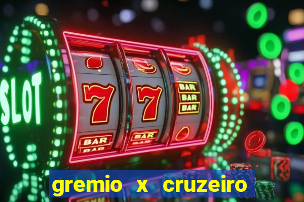 gremio x cruzeiro ao vivo hd