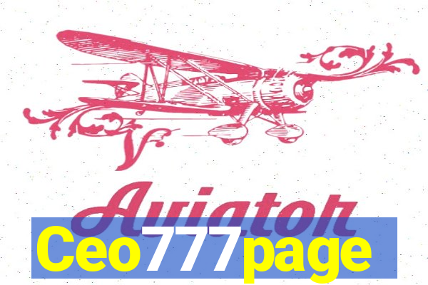 Ceo777page