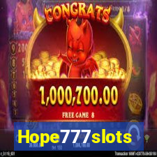 Hope777slots