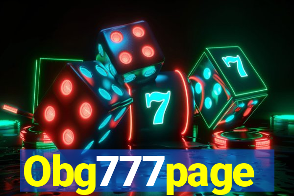 Obg777page