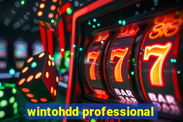 wintohdd professional