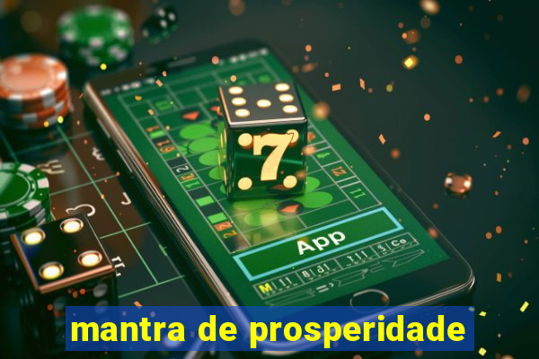 mantra de prosperidade