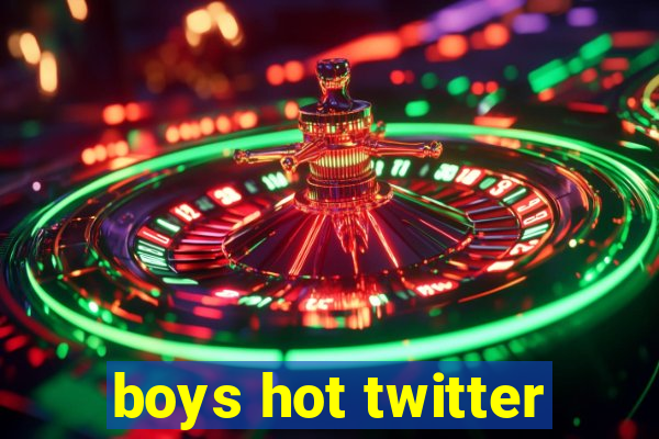 boys hot twitter