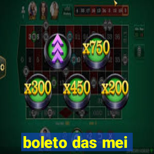 boleto das mei