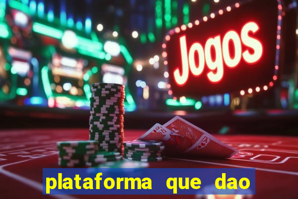 plataforma que dao bonus de cadastro