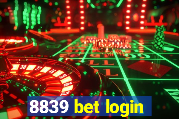 8839 bet login