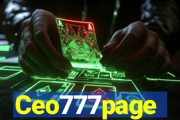 Ceo777page