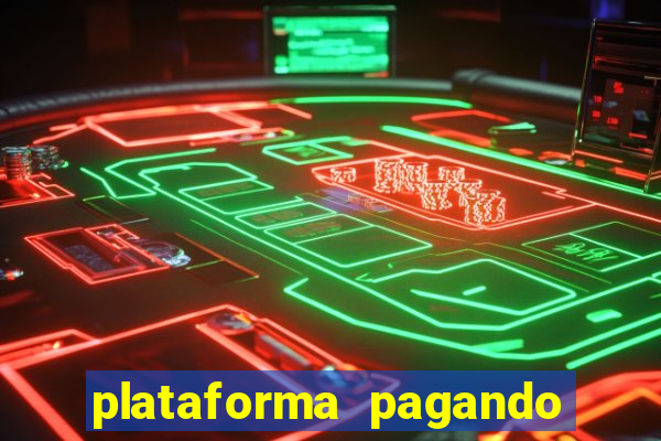 plataforma pagando 30 reais no cadastro