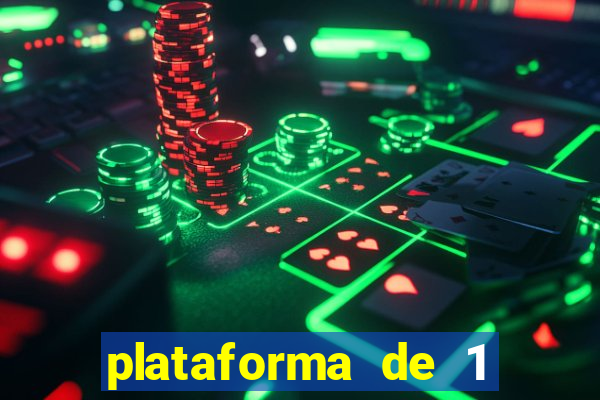 plataforma de 1 real fortune tiger