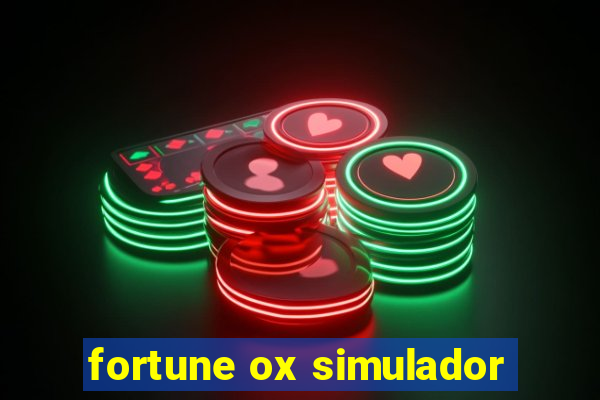 fortune ox simulador