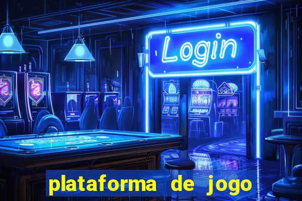 plataforma de jogo nova pagando