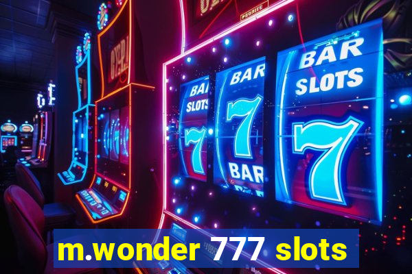 m.wonder 777 slots