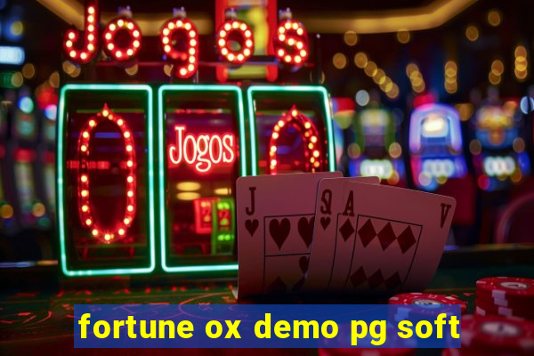 fortune ox demo pg soft