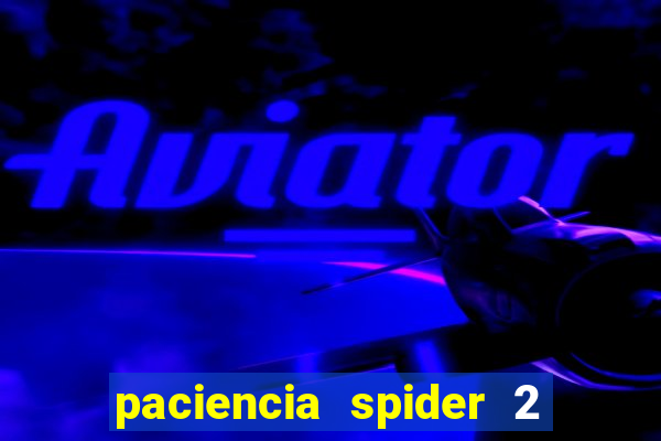 paciencia spider 2 naipes jogar