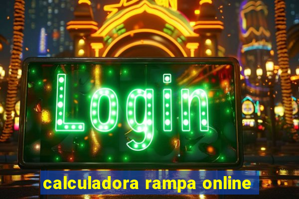 calculadora rampa online