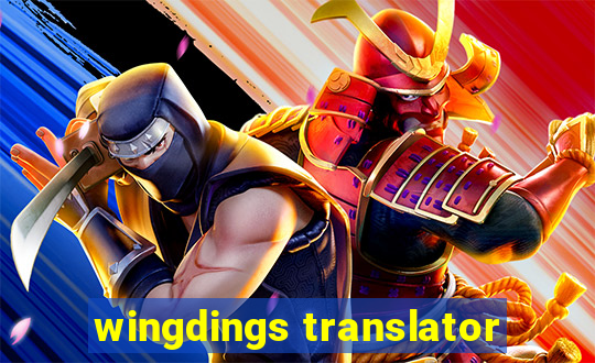 wingdings translator