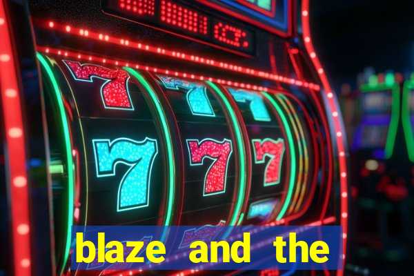 blaze and the monster machines logo font