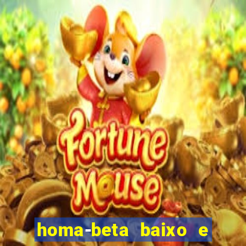 homa-beta baixo e glicose normal