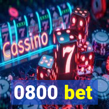 0800 bet