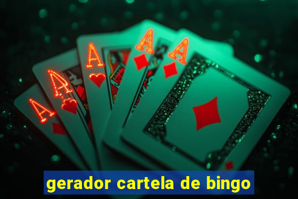 gerador cartela de bingo