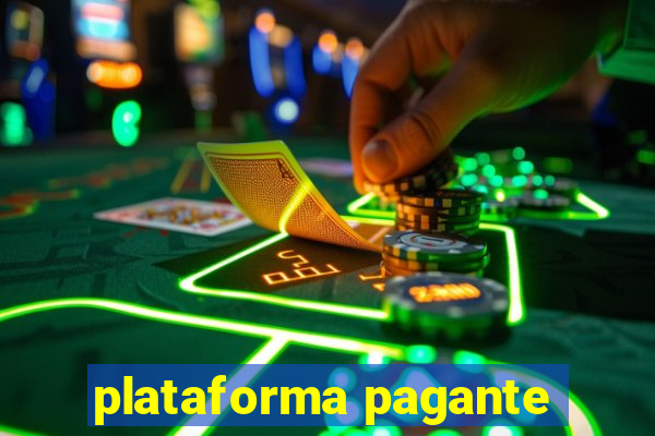 plataforma pagante