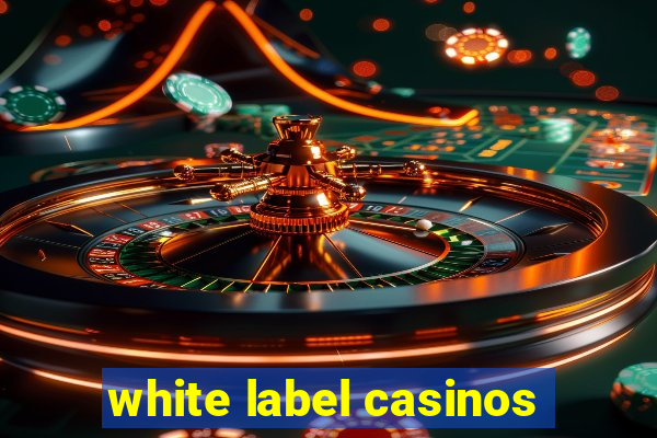 white label casinos