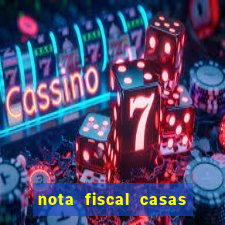 nota fiscal casas bahia 2 via