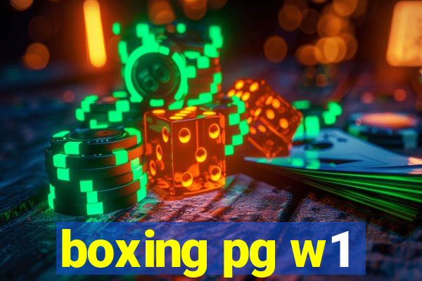 boxing pg w1