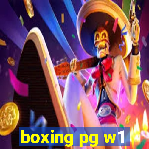 boxing pg w1