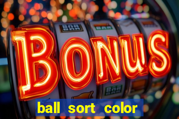 ball sort color water puzzle