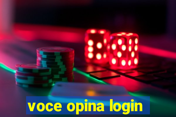 voce opina login