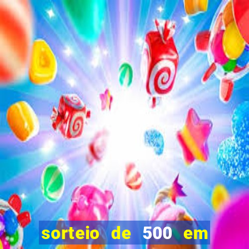 sorteio de 500 em cash toda segunda feira novibet como funciona