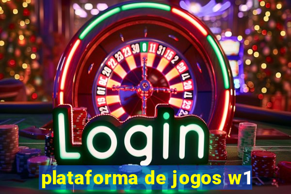 plataforma de jogos w1