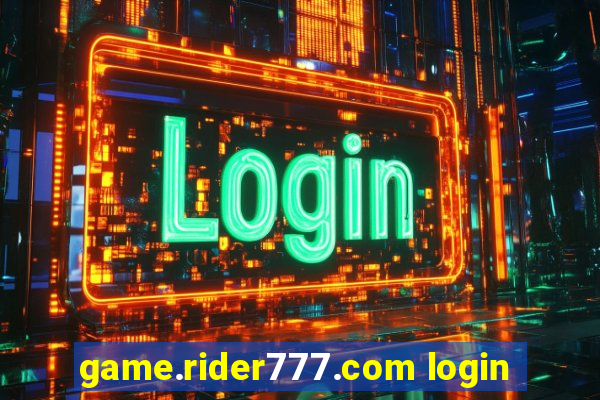 game.rider777.com login