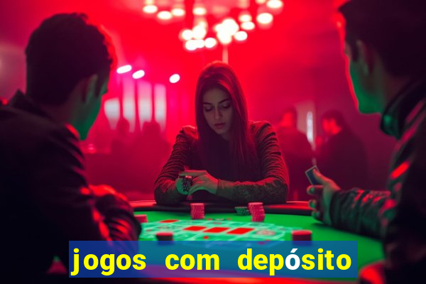 jogos com depósito de 50 centavos