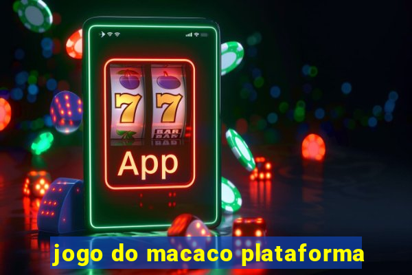 jogo do macaco plataforma