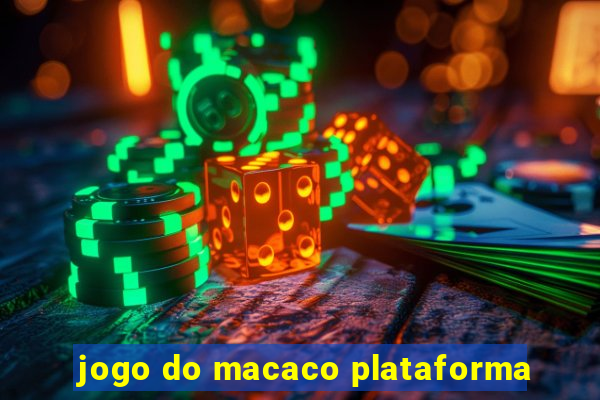 jogo do macaco plataforma