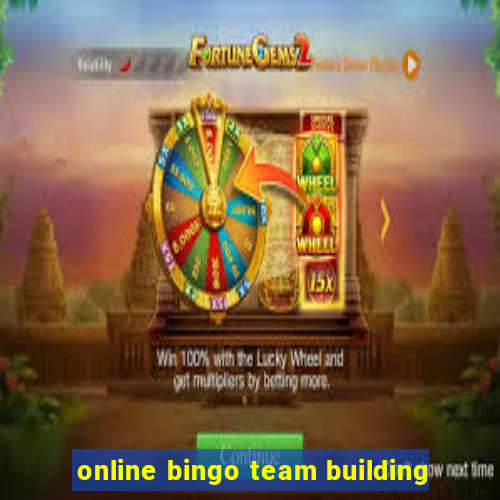 online bingo team building