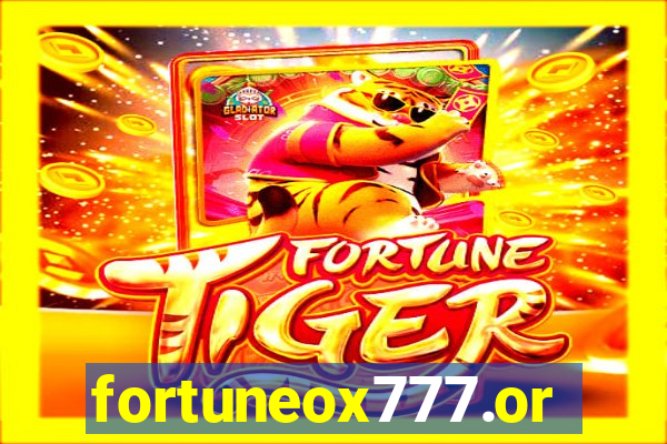 fortuneox777.org